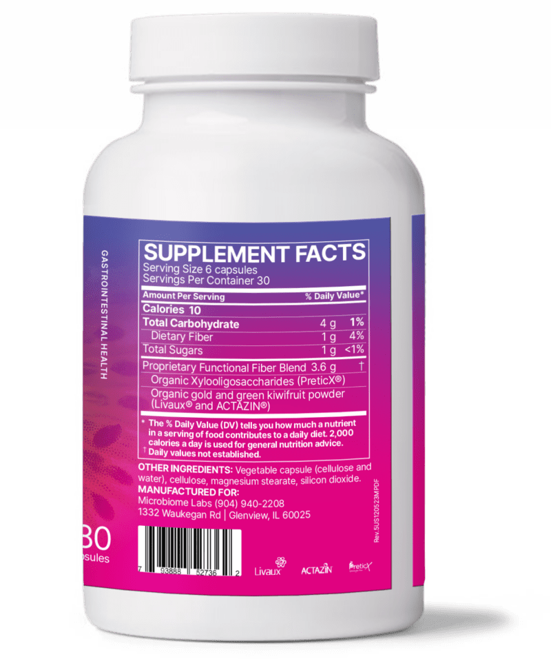 MegaPre Dairy Free Prebiotic Capsules - Image 3