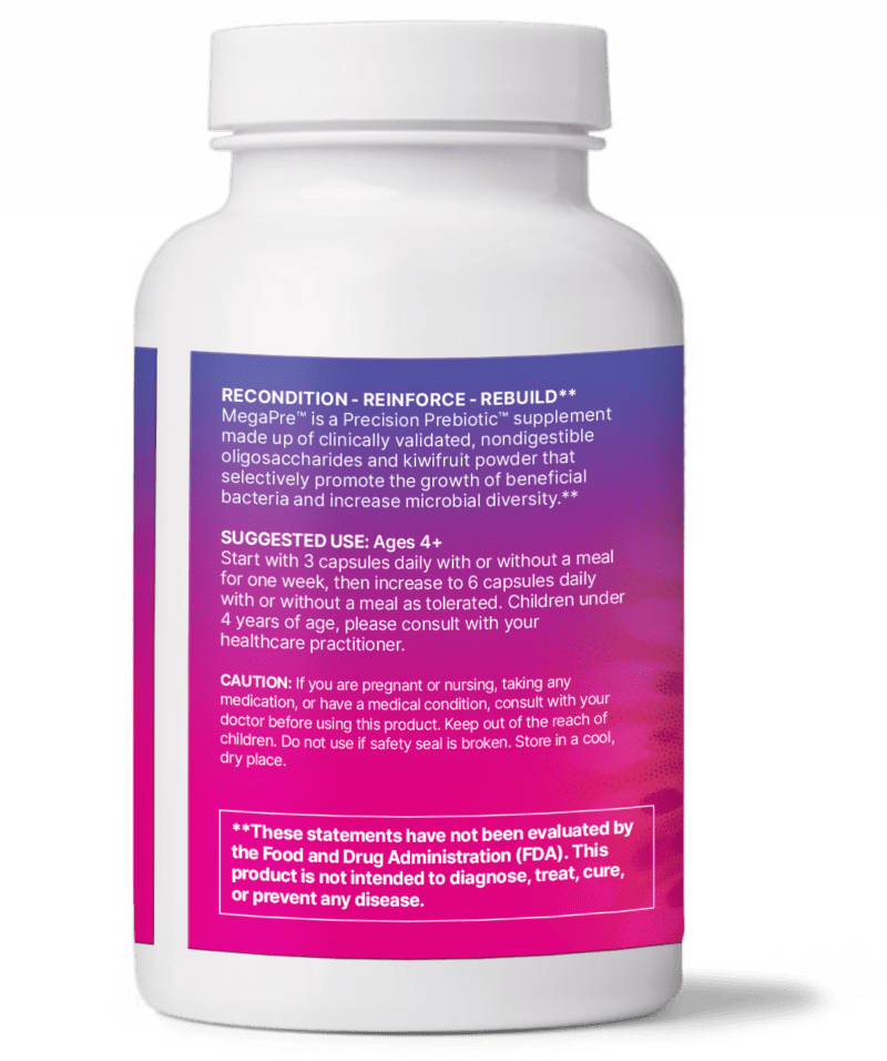 MegaPre Dairy Free Prebiotic Capsules - Image 4
